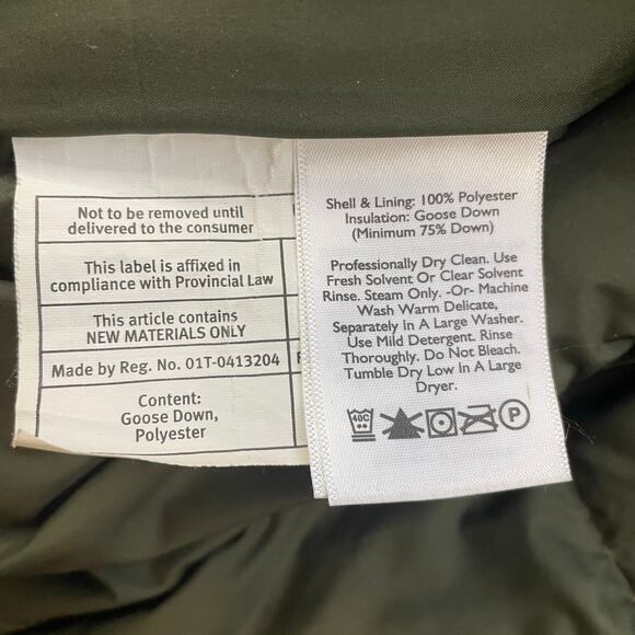 Eddie Bauer Yukon Model Down Jacket XXLT Orange Goose Down Fall 2011 Seattle USA - Picture 4 of 11